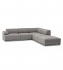 Muuto CONNECT SOFT Sofa Modułowa Narożna 3-Osobowa Konfiguracja 2 - Szara